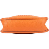 Hermès Orange Clemence Leather Evelyne 16 Crossbody Bag