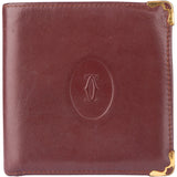 Cartier Bordeaux Leather Wallet