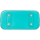 Louis Vuitton Turquoise Vernis Monogram USA Alma BB Handbag