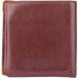 Cartier Bordeaux Leather Wallet