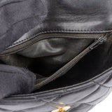 Chanel Quilted Lambskin Single Flap Crossbody Bag