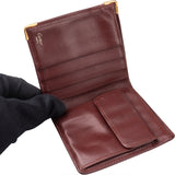 Cartier Bordeaux Leather Wallet