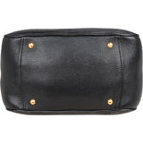 Miu Miu Black Leather City Handbag