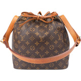 Louis Vuitton Canvas Monogram Sac Noe Petit Shoulder Bag