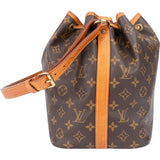 Louis Vuitton Canvas Monogram Sac Noe Petit Shoulder Bag