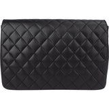 Chanel Quilted Lambskin Single Flap Shoulder Bag