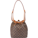 Louis Vuitton Canvas Monogram Sac Noe Petit Shoulder Bag