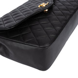 Chanel Quilted Lambskin Single Flap Shoulder Bag