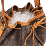 Louis Vuitton Canvas Monogram Sac Noe Petit Shoulder Bag