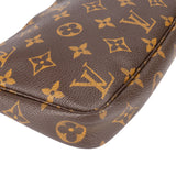 Louis Vuitton Canvas Monogram Pochette Accessoire Handbag