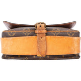 Louis Vuitton Canvas Monogram Cartouchiere MM Crossbody Bag