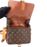 Louis Vuitton Canvas Monogram Cartouchiere MM Crossbody Bag