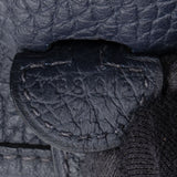 Hermès Bleu Clemence Leather Evelyne 16 Crossbody Bag