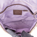 Coach Big Monogram Turnlock Handbag