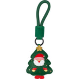 Christmas Bag Charm (Santa Claus & Rentier)
