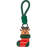 Christmas Bag Charm (Santa Claus & Rentier)