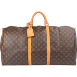 Louis Vuitton Canvas Monogram Keepall 60
