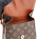 Louis Vuitton Canvas Monogram Saint Cloud PM Crossbody Bag