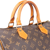 Louis Vuitton Canvas Monogram Speedy 30 Handbag