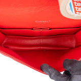 Chanel Quilted Lambskin Palladium Maxi Double Flap Crossbody Bag