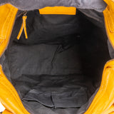 Balenciaga Yellow Leather City Handbag - vintageandkickz