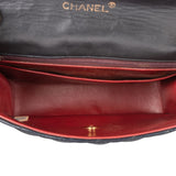 Chanel Quilted Lambskin 24K Gold Single Flap Crossbody Bag