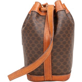 Celine Maccadam Monogram Bucket Shoulder Bag