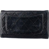 Chanel Quilted Lambskin Single Flap Wallet