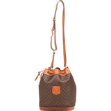 Celine Maccadam Monogram Bucket Shoulder Bag