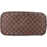 Louis Vuitton Damier Ebene Monogram Neverfull MM Shopper Handbag