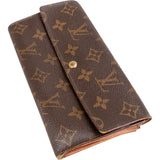 Louis Vuitton Canvas Monogram Sarah Wallet