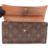 Louis Vuitton Canvas Monogram Sarah Wallet