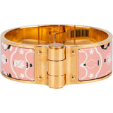 Hermès Clic Clac H Email Charniere Flacons Bandana L Candeur Bracelet