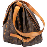 Louis Vuitton Canvas Monogram Saumur 35 Crossbody Bag