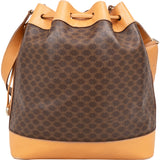 Celine Maccadam Monogram Bucket Shoulder Bag