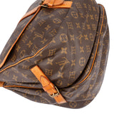 Louis Vuitton Canvas Monogram Saumur 35 Crossbody Bag