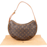 Louis Vuitton Canvas Monogram Croissant MM Shoulder Bag