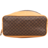 Celine Maccadam Monogram Bucket Shoulder Bag