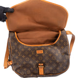 Louis Vuitton Canvas Monogram Saumur 35 Crossbody Bag