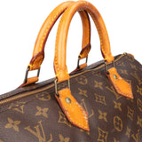 Louis Vuitton Canvas Monogram Speedy 35 Handbag