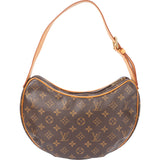 Louis Vuitton Canvas Monogram Croissant MM Shoulder Bag