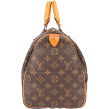 Louis Vuitton Canvas Monogram Speedy 35 Handbag