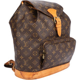 Louis Vuitton Canvas Monogramn Montsouris GM Backpack