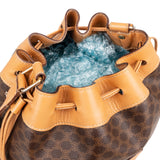 Celine Maccadam Monogram Bucket Shoulder Bag