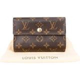 Louis Vuitton Canvas Monogram Alexandra Wallet