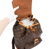 Louis Vuitton Canvas Monogramn Montsouris GM Backpack