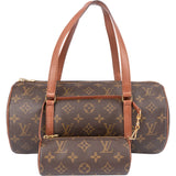 Louis Vuitton Canvas Monogram Papillon Set Handbag