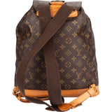 Louis Vuitton Canvas Monogram Montsouris GM Backpack