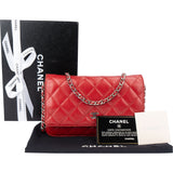 Chanel Quilted Lambskin Wallet On Chain Crossbody Bag