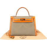 Hermès Classic Bicolor Kelly 32 Handbag